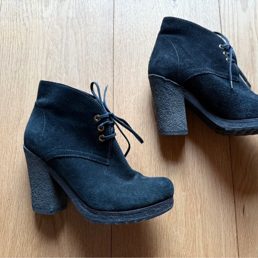 Fabulous and fun Prada booties!  Worn once, 35.5